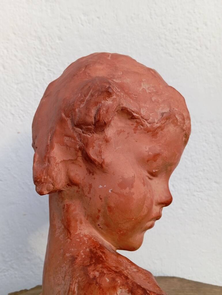 Terracotta bust Amedeo Gennarelli