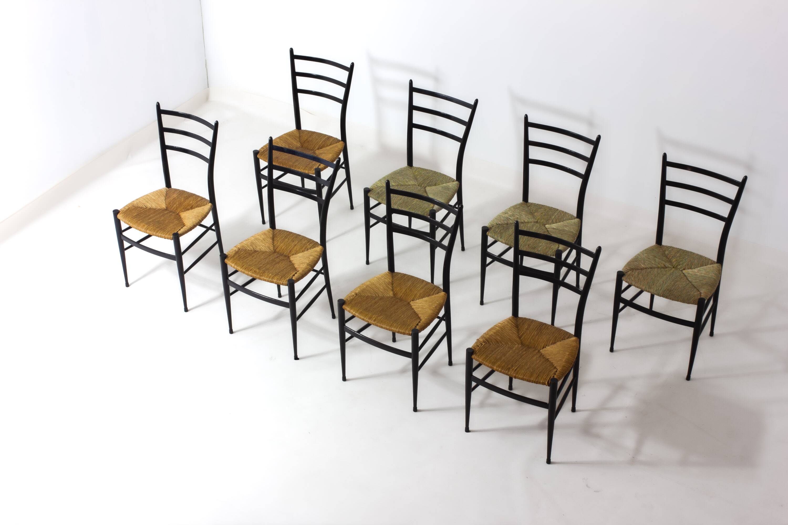 Ensemble de chaises 'Spinetto'