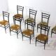 Ensemble de chaises 'Spinetto'