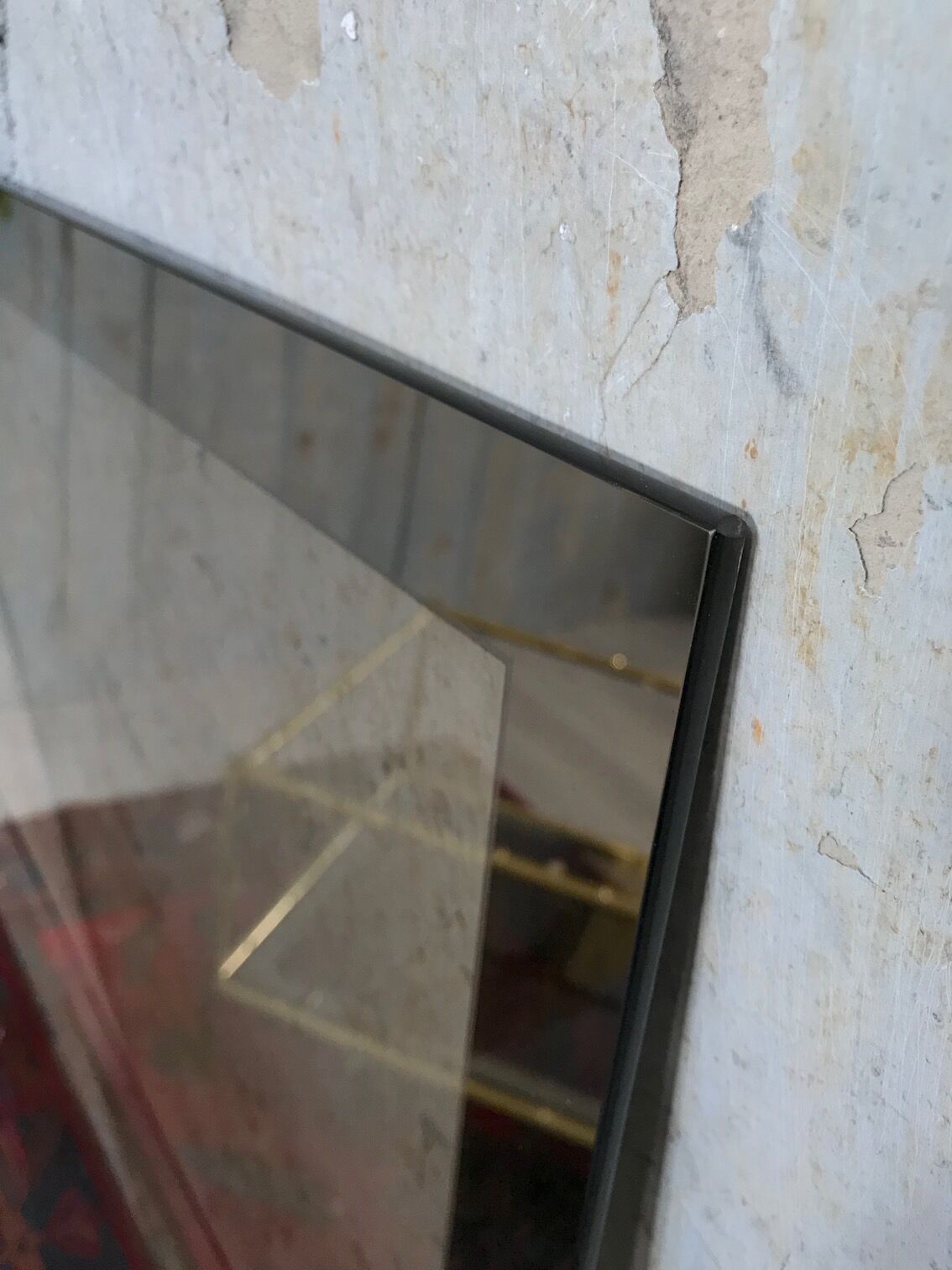 Bamboo imitation brass coffee table