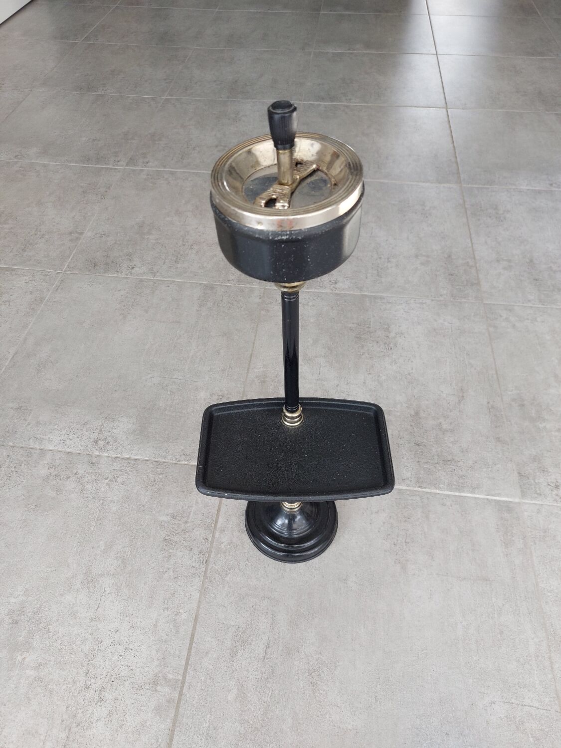 Vintage standing ashtray