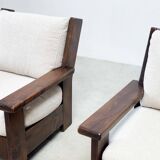 Brutalist lounge chairs