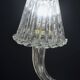 Luxury Art Decò Barovier e Toso Chandelier, Murano "Bubble" Glass, 1950s