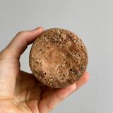 Small vase in raw ceramic, minimalist design