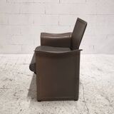 Korium wide armchair(s), design Tito Agnoli, Matteo Grassi, 1980