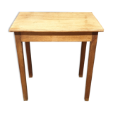 Solid oak bedroom table