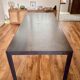 Metal dining table Topos Workshop