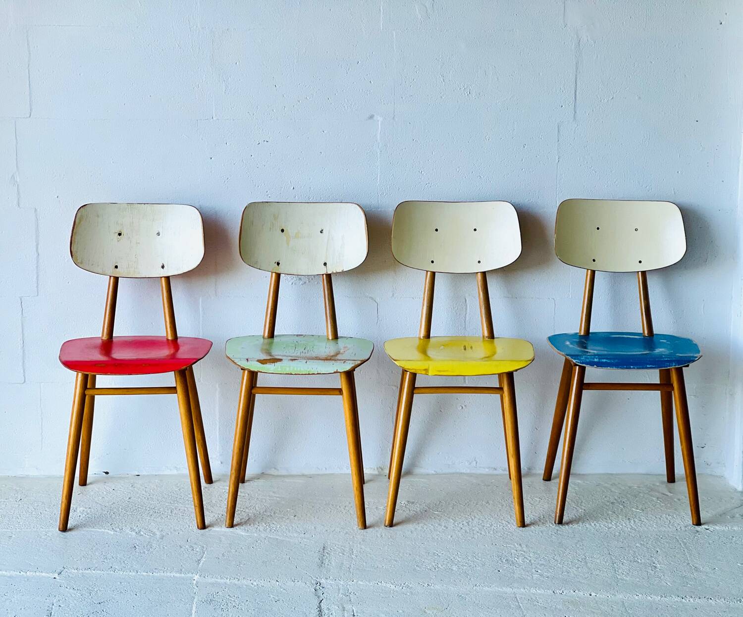 Bistro chairs from TON, 1960’