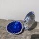Silver plated butter dish shell 1950