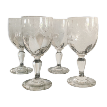 Verres à pied