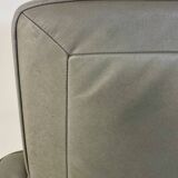 Visitor armchair international furniture leather Gray 2000