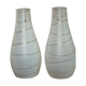 Frosted glass tulips