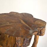 Brutalist tripod stool