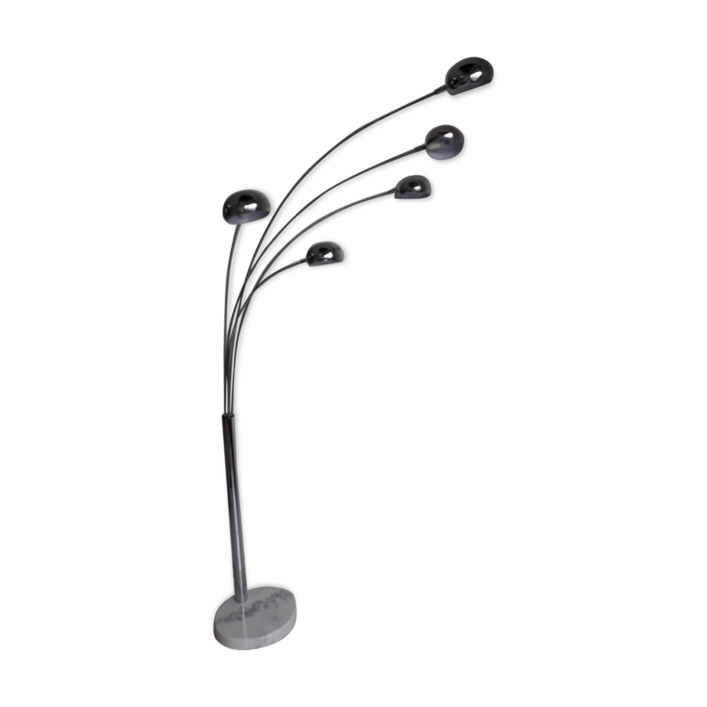 Lampadaire vintage 5 sphères