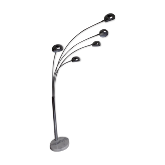 Vintage floor lamp 5 spheres