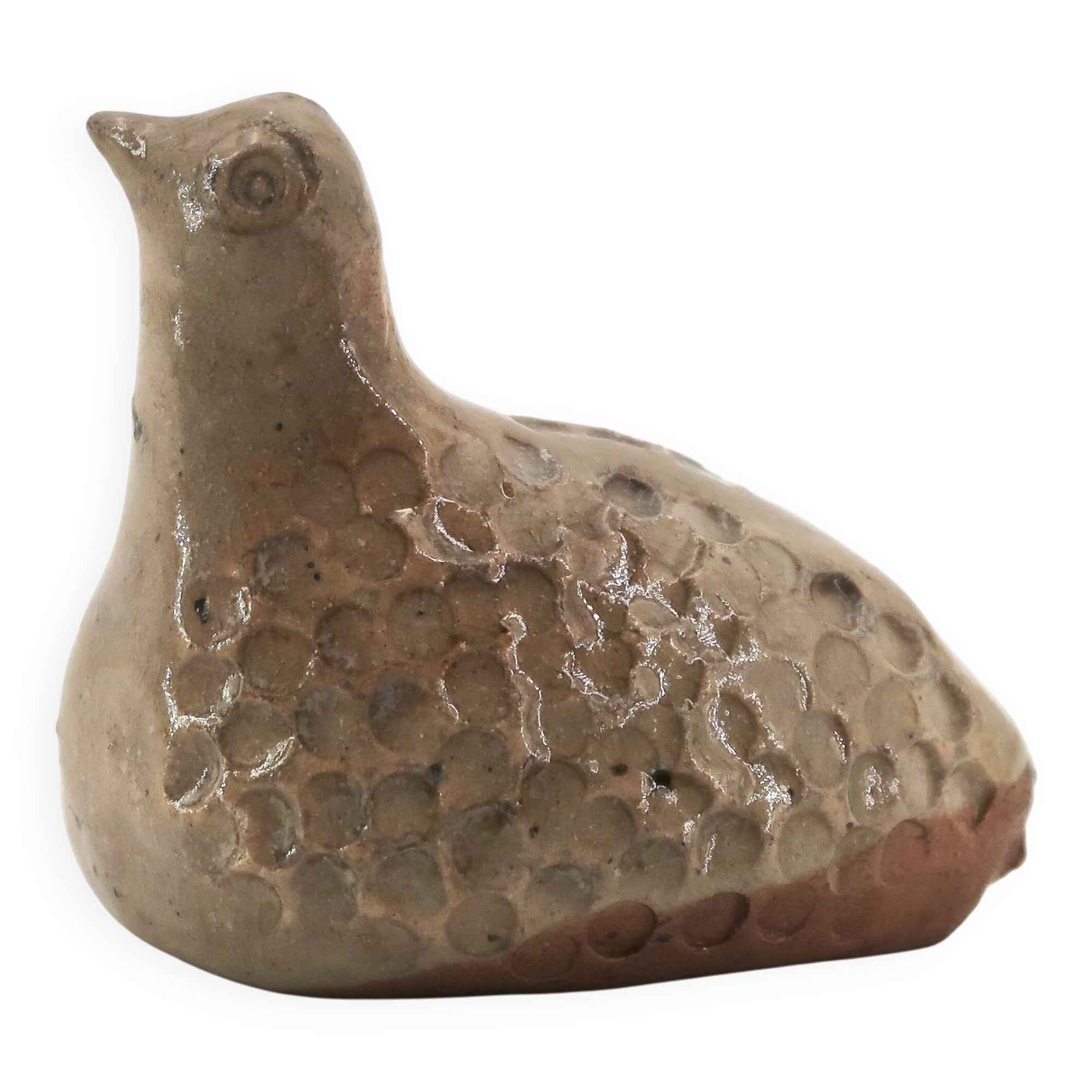 Bird in stoneware sculpture from La Borne, 1970s