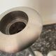 Ikea brushed aluminum candle holders kagla model