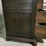 Rare oak chest of drawers | louis xiii / jacobean style | 17th century