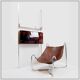 Floor/ceiling shelf or bar (Claustra) Michel Ducaroy for Roche Bobois, 1970s