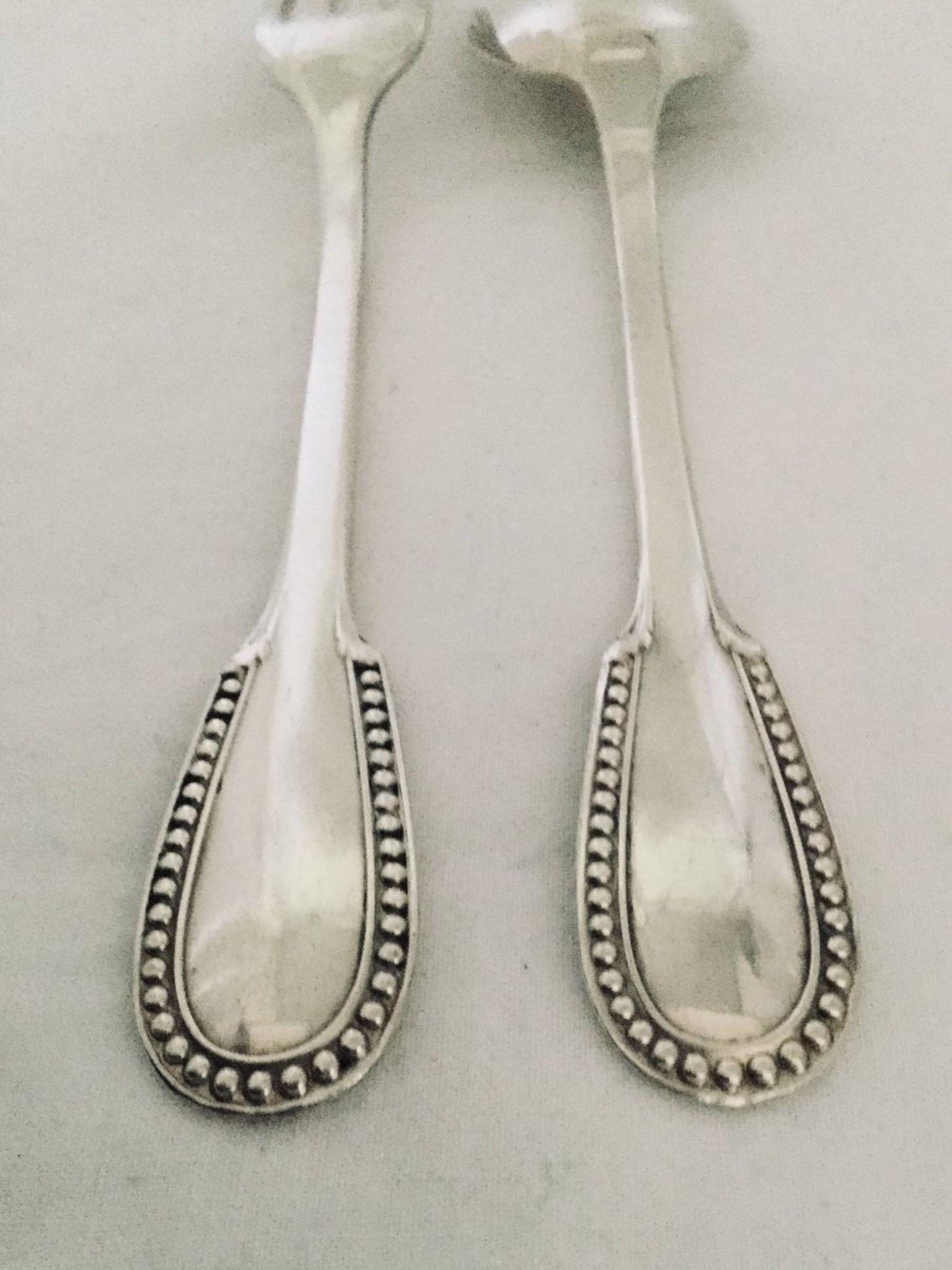 Couverts d’enfants en argent christofle