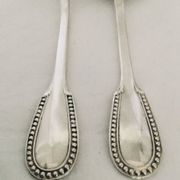 Couverts d’enfants en argent christofle
