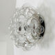 Bubble glass wall lamp or flush light by Helena Tynell for Glashütte Limburg