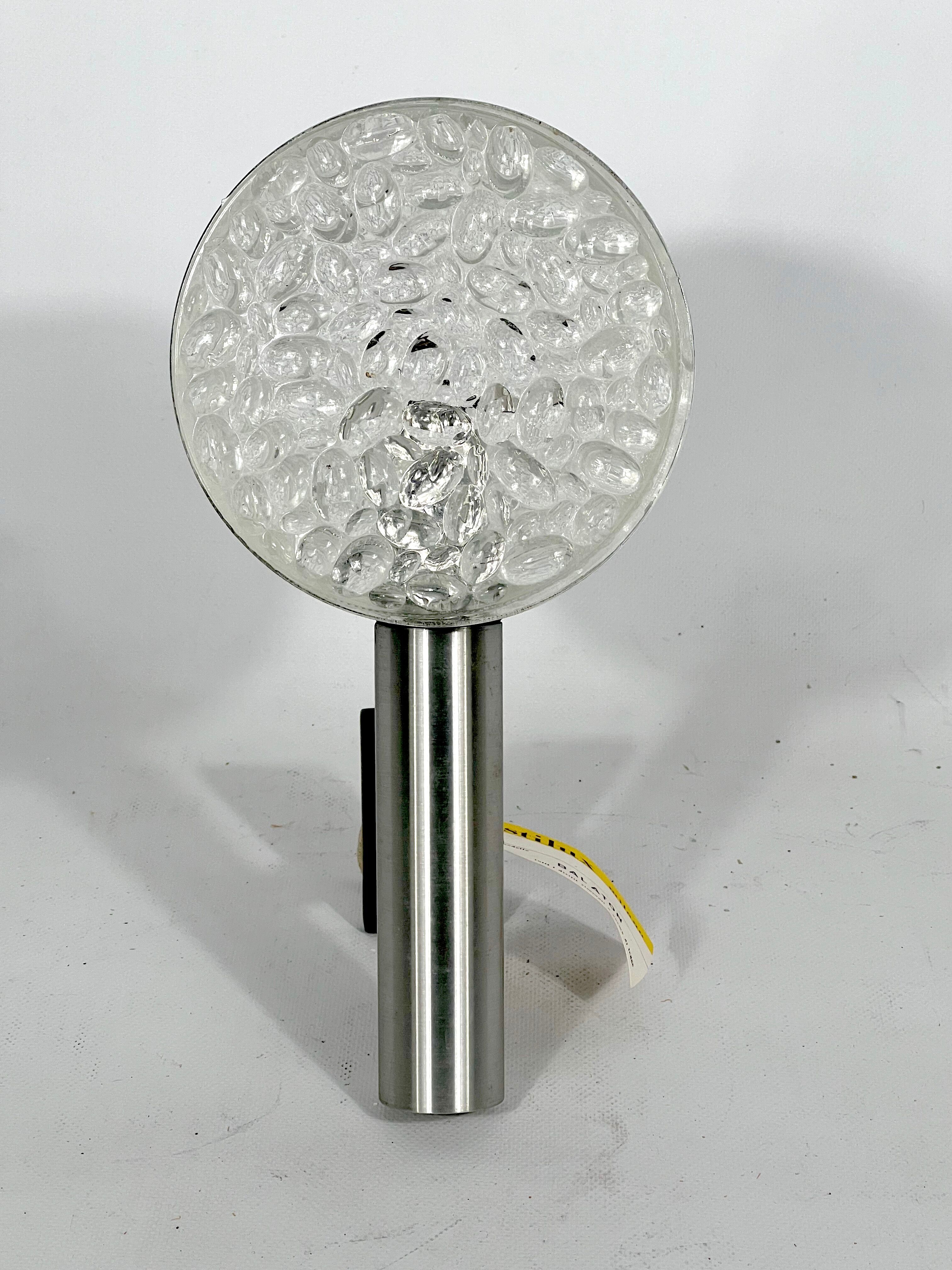 Stilux Milano, single large sconce model Balaton. Italy 1960s