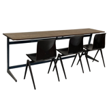 Industrial desk xxl 50's design minimalist