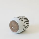 Ceramic vase by Nel Goedhart H9.5cm