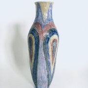 Vintage Handmade Art Studio Pottery Vase, 1980s