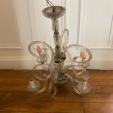 Lustre en verre de murano 1950