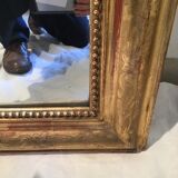 Golden mirror Louis Philippe 161x98cm