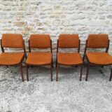 4 chaises en teck