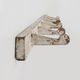 Industrial White Wall Mounted Coat Rack in Wood, Belgium, 1920s