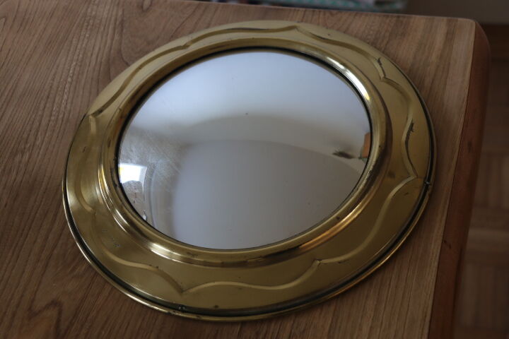 Goardere brass witch mirror 32cm