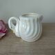Iridescent Ceramic Swan Tumbler, Swan Pot Bathroom Decoration