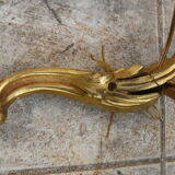 Deux paires d’appliques en bronze