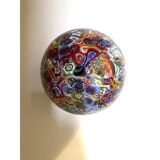 Contemporary Venetian Multicolored "Murrine" Little Sphere Wall Sconce