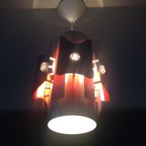 Vintage Lakro Anvia metal industrial design lamp 1960s