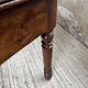 Table de ferme ou table de drapier noyer massif 1900