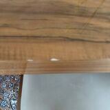 Table Art Déco en loupe d’orme – Années 1930 – Très bel état