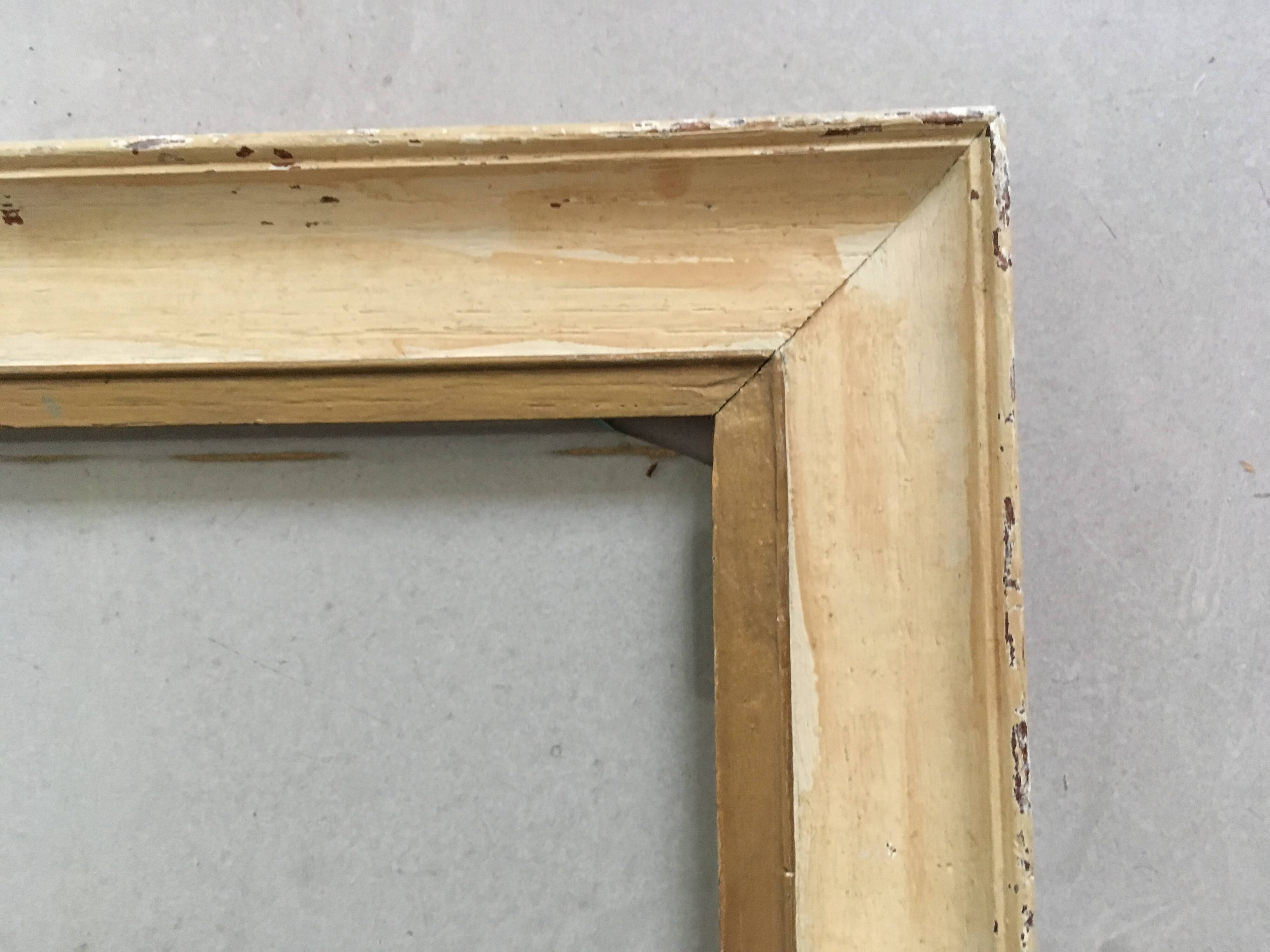 Old wooden frame 55x44cm