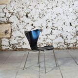 Black series 7 chair Arne Jacobsen for Fritz Hansen