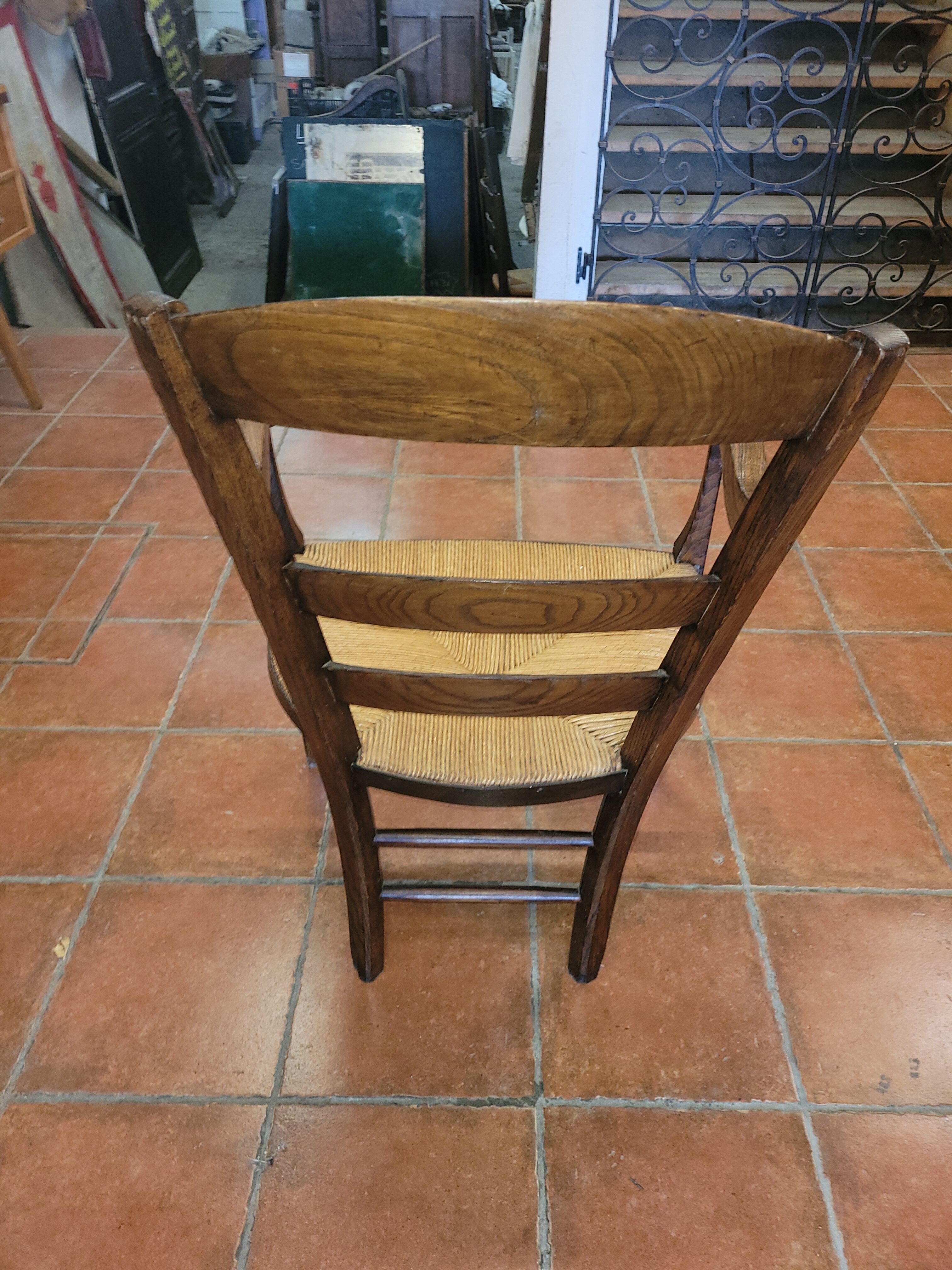 Louis Philippe antique glitter armchair