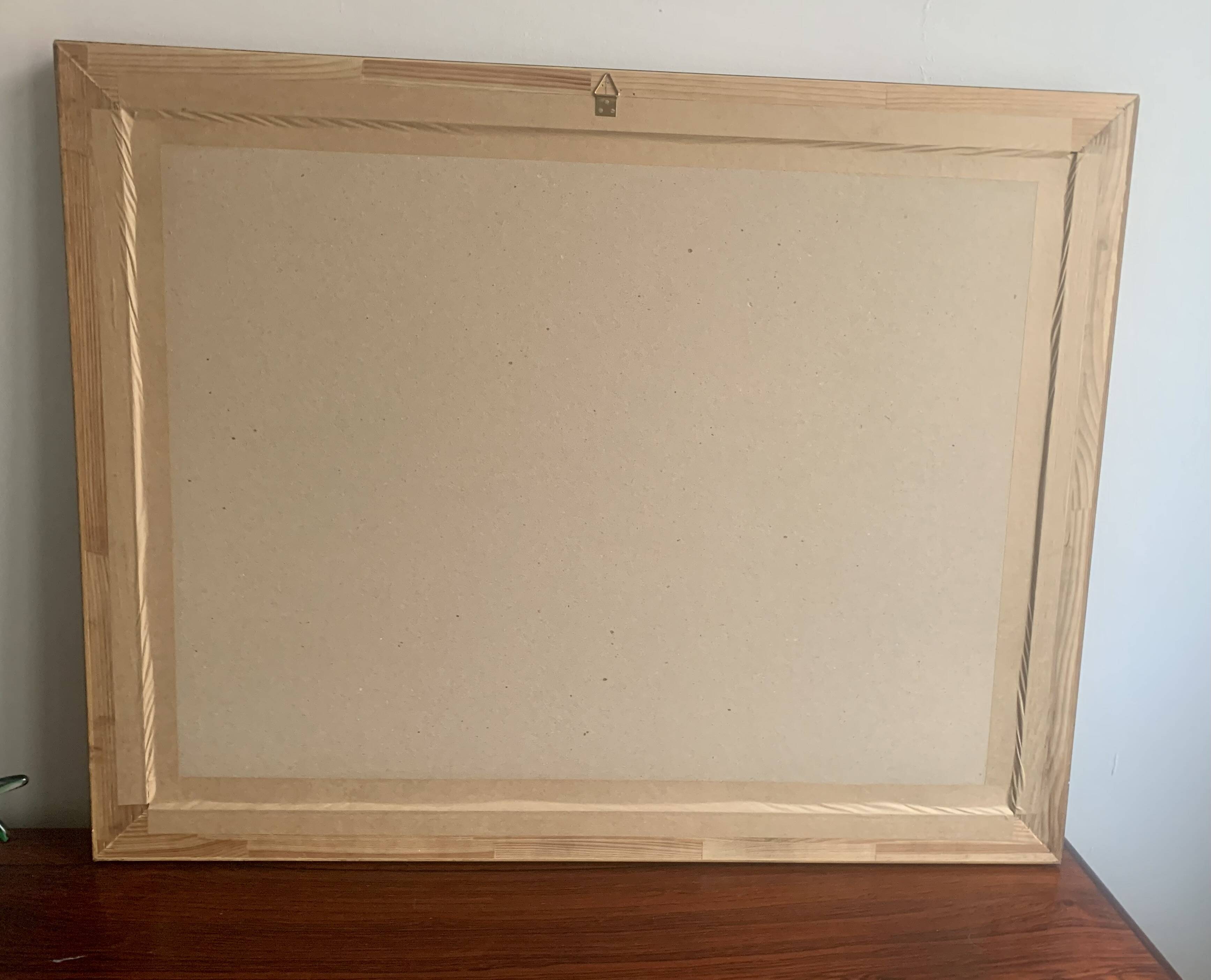 Large antique oil painting