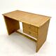 Bureau en rotin de Dal Vera Italie, 1960s