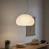 Suspension XXL "Black and white" by Pier Giacomo and Achille Castiglioni