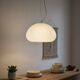 Suspension XXL "Black and white" by Pier Giacomo and Achille Castiglioni