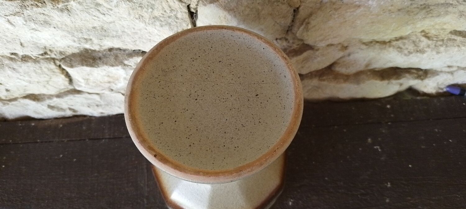 Vintage stoneware vase