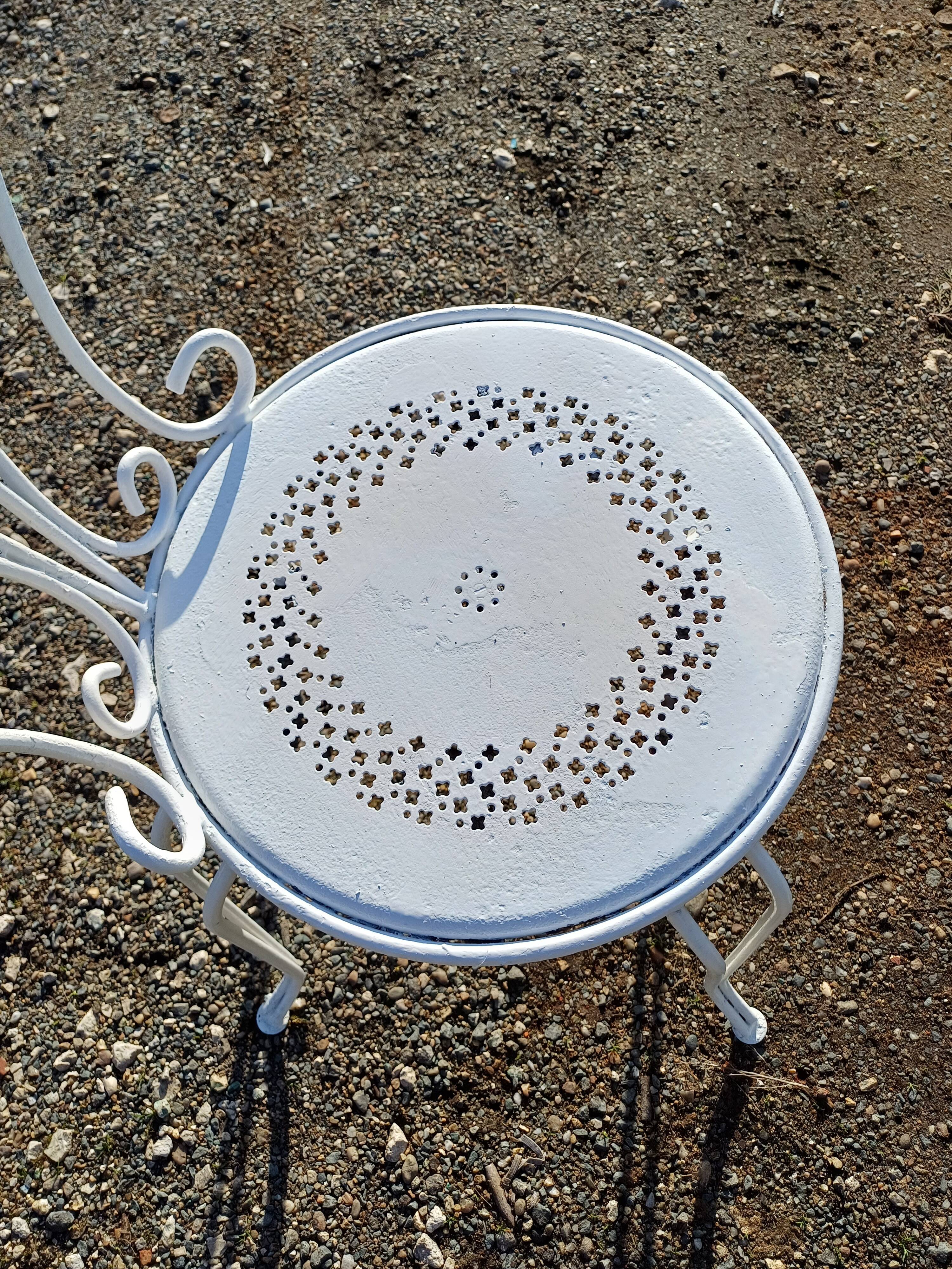 Wrought Iron Garden Furniture 1900